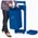 Zusatzbild Standascher VAR B 30 Abfallsammler Ascher 35 L enzianblau