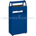 Standascher VAR B 48 Abfallsammler Ascher 60 L enzianblau