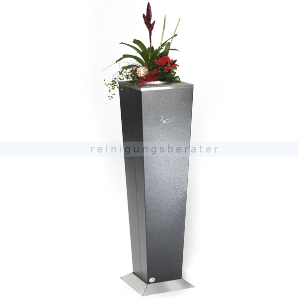 Standascher VAR H 110 mit Abstelleinsatz antik-silber