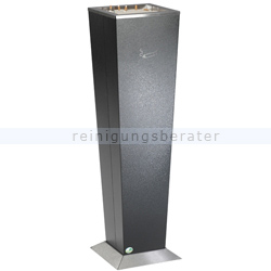 Standascher VAR H 110 mit Aschereinsatz antik-silber