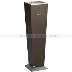 Standascher VAR H 110 mit Aschereinsatz deep-brown