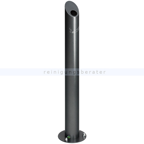 Standascher VAR SG 100 Standsäule Edelstahl antik silber
