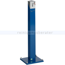 Standascher VAR Standsäule eckig SG 105 E enzianblau