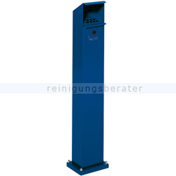 Standascher VAR Standsäule eckig SG 124 enzianblau