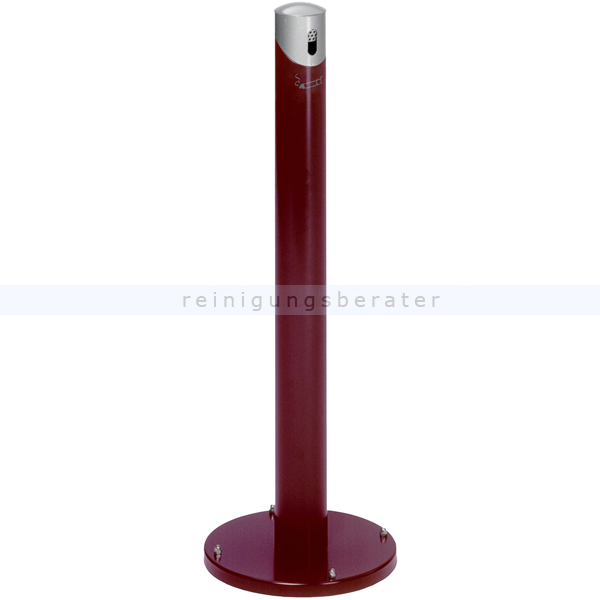Standascher VAR Standsäule rund SG 105 R rot