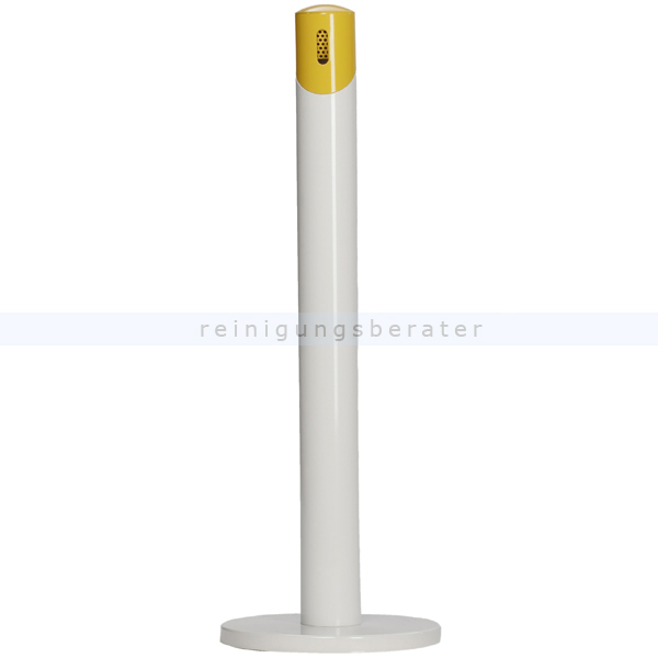 Standascher VAR Standsäule rund SG 105 R weiß