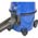 Zusatzbild Staubsauger Hitachi CV 300 Blau inkl. 4 Mikrofasertücher