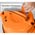 Zusatzbild Staubsauger Hitachi CV 400 PRO orange, beutellos