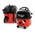 Zusatzbild Staubsauger Numatic Henry HVR 200 11 rot mit Desi-Set