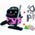 Zusatzbild Staubsauger Numatic Hetty pink HDK 205 11 mit Zubehörset A1