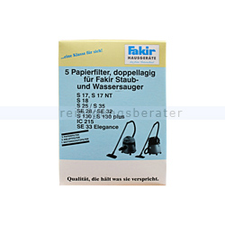 Staubsaugerbeutel Nilco Papierfilter S18, S25, S35, SE28, SE32, 5 st.
