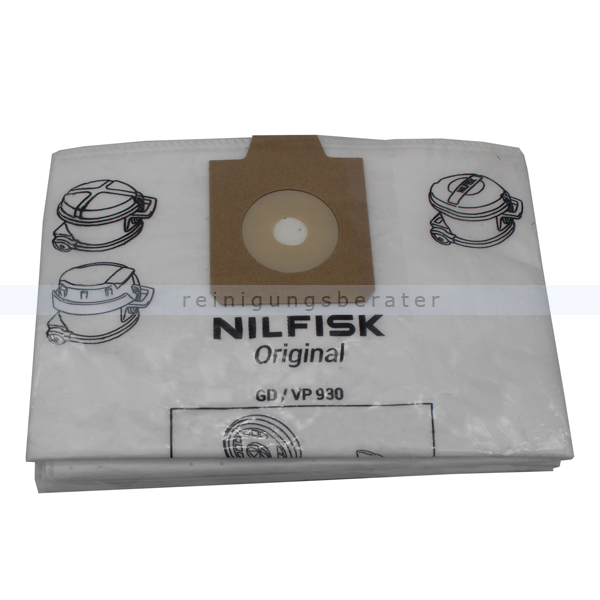 Staubsaugerbeutel Nilfisk Vliesfilterbeutel 10 Stück