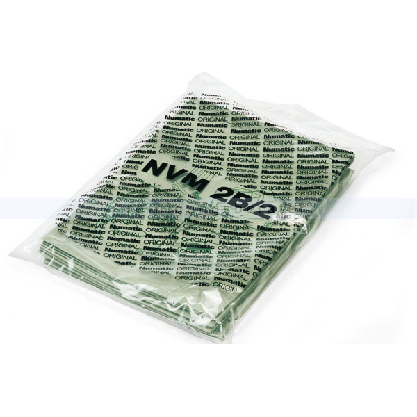 Staubsaugerbeutel Numatic NVM 2B 2-lagig - Papier, 10 Stück