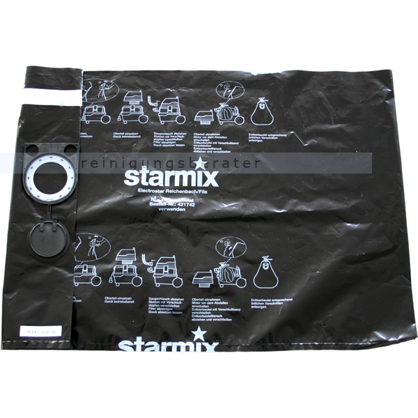 Staubsaugerbeutel Starmix Spezial PE Entleerbeutel 35 Asbest, 5 St.