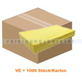 Staubtuch Dito Viskose gelb 60x25 cm 1000 Stück