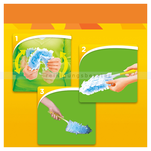 Swiffer Staubmagnet Kit Duster Staubfang Technologie mit 7 Tüchern