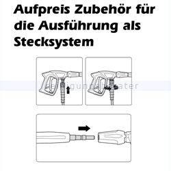 Stecksystem Kränzle für Pistole, Lanze und Turbokiller