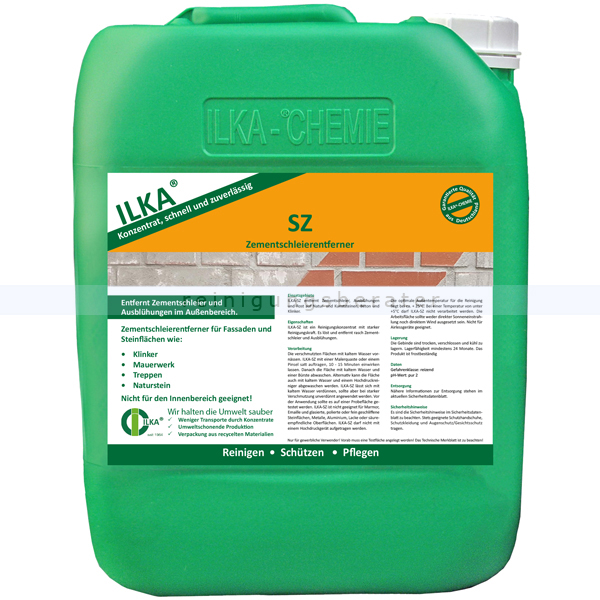 Stein- und Fassadenreiniger ILKA SZ 10 L