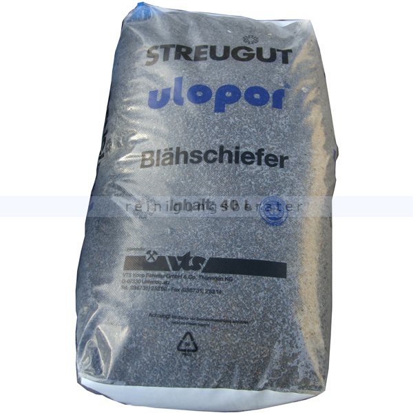 Streugut Blähschiefer ulopor Körnung 1-5 mm 40 L