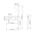 Zusatzbild Stützklappgriff Simex Inox Edelstahl satiniert vertikal