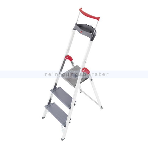 Stufen Stehleiter Hailo ProfiLine 225 XXR 3 XXL-Alu-Stufen