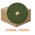 Zusatzbild Superpad Janex grün 480 mm 19 Zoll 5 Stück