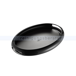 Tablett Wesco Spacy Tray oval schwarz