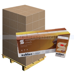 Taschentücher Wepa Satino PureSoft recycling 4-lagig Palette