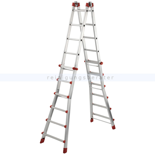 Teleskopleiter Hailo MTL 670 Multifunktionsleiter 4x6 Sprossen