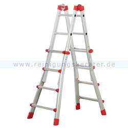 Teleskopleiter Hailo MTL Aluminium-Multifunktions-Leiter 4x4
