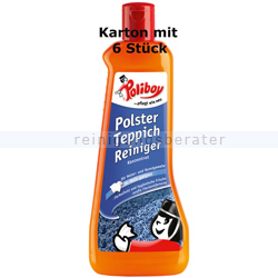 Teppichreiniger Poliboy Polster Teppich Reiniger 6 Stück je 500 ml