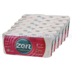 Toilettenpapier 3-lagig Farbmuster Granatapfelduft 48 Rollen