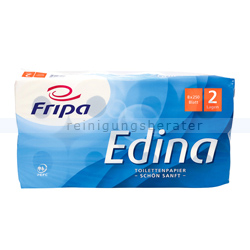 Toilettenpapier Fripa Edina hochweiß 2-lagig