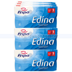 Toilettenpapier Fripa Edina weiß 3-lagig