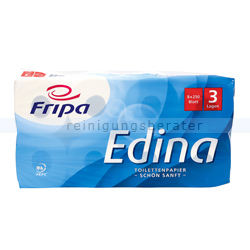 Toilettenpapier Fripa Edina weiß aus 100% Zellstoff 3-lagig