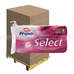 Toilettenpapier Fripa Select hochweiß 4-lagig, Palette