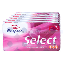 Toilettenpapier Fripa Select TAE Tissue hochweiß 48 Rollen