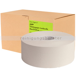 Toilettenpapier Großrolle Green Hygiene JUPP 2-lagig