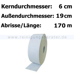 Toilettenpapier Großrolle hochweiß 2-lagig