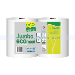 Toilettenpapier Großrolle Jumbo 2-lagig Recycling weiß