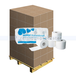 Toilettenpapier Nordvlies WIPEX PoFessional 3-lagig Palette