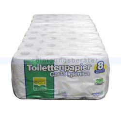 Toilettenpapier paperdi 2-lagig weiß