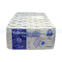 Toilettenpapier paperdi 3-lagig hochweiß aus Zellstoff