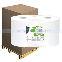 Toilettenpapier Papernet BIOTECH Jumbo Maxi 2-lagig Palette