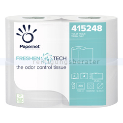 Toilettenpapier Papernet FreshenTech weiß 3-lagig, Kleinpack