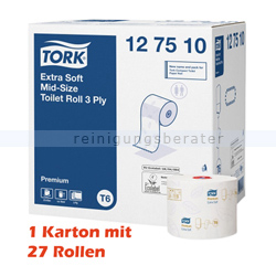 Toilettenpapier SCA Tork Midi, extra weich 3-lagig