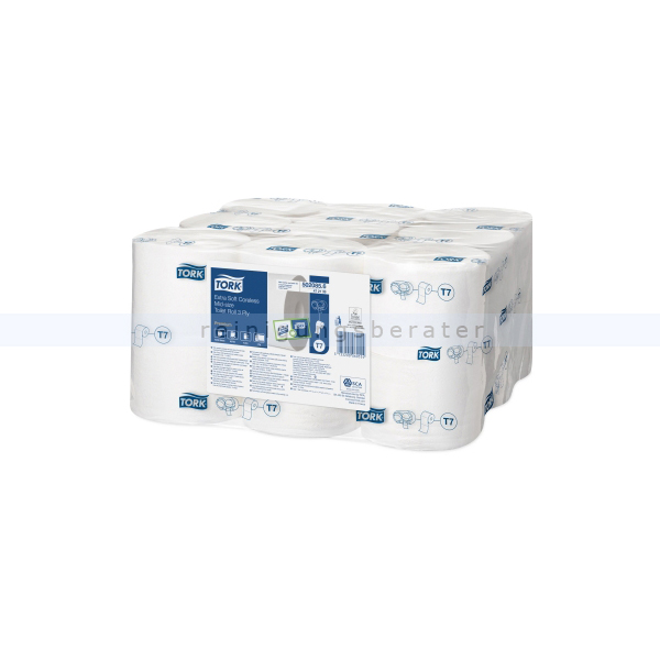 Toilettenpapier SCA Tork Midi Premium extra weich 18 Rollen