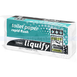 Toilettenpapier Wepa liquify Kleinrollen 2-lagig weiß