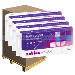 Toilettenpapier Wepa Satino Prestige Kleinrollen 3-lagig