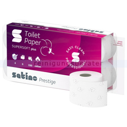 Toilettenpapier Wepa Satino Prestige Supersoft plus 4-lagig